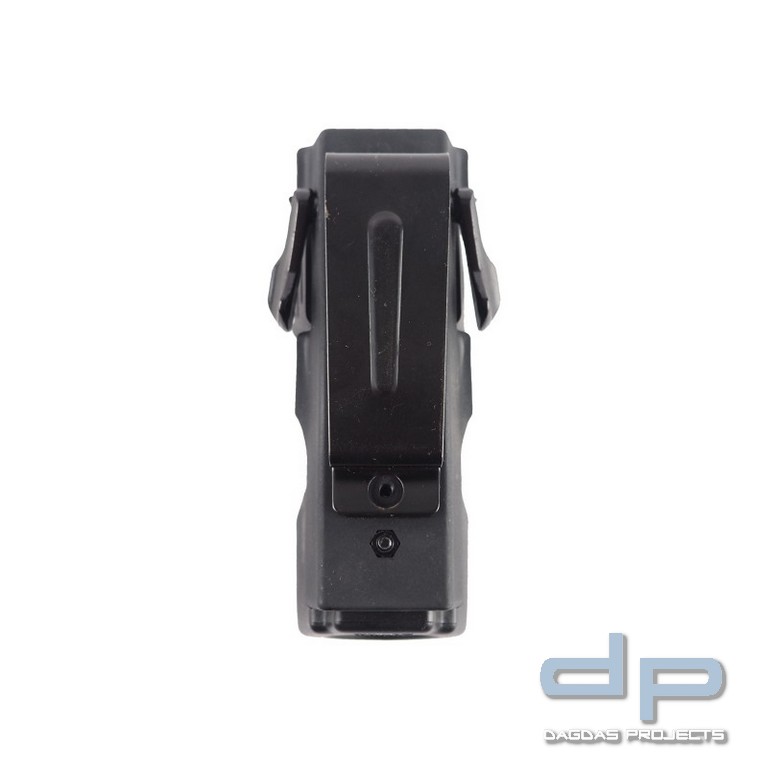 ESP® Taschenlampenholster LHU64, Metall Gürtelclip für Gürtel bis 50 mm