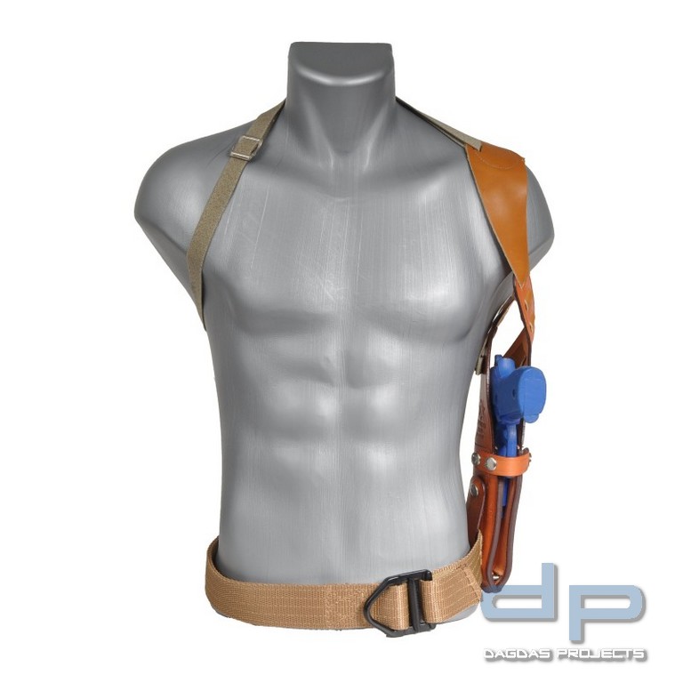 BIANCHI Leder-Schulterholster X15(R) Vertikale Trageweise