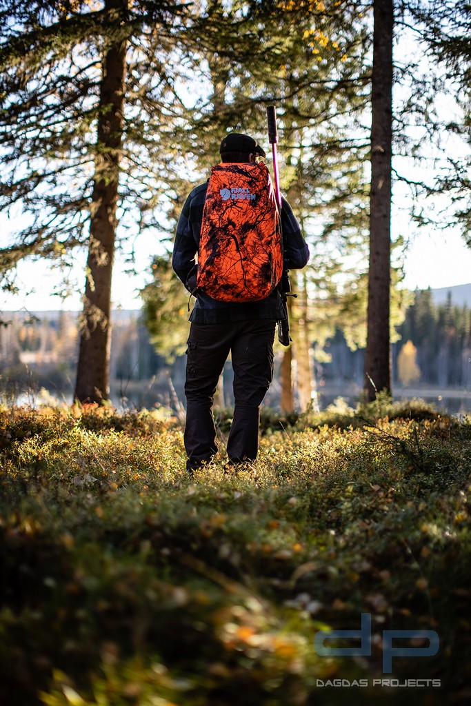 Fjällräven Hunting Rain Cover 16-28 in orange
