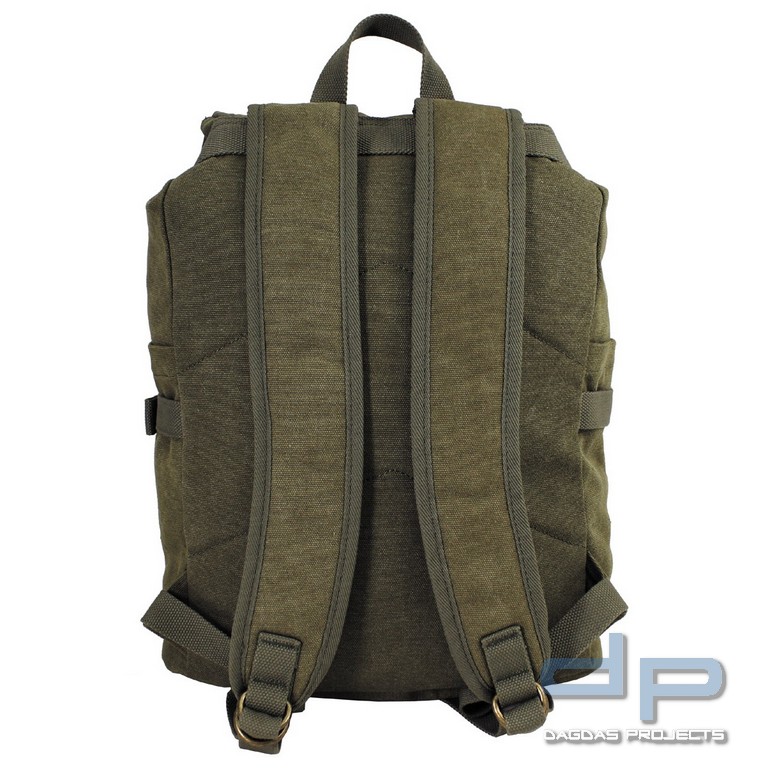 Rucksack, Canvas, "PT", oliv
