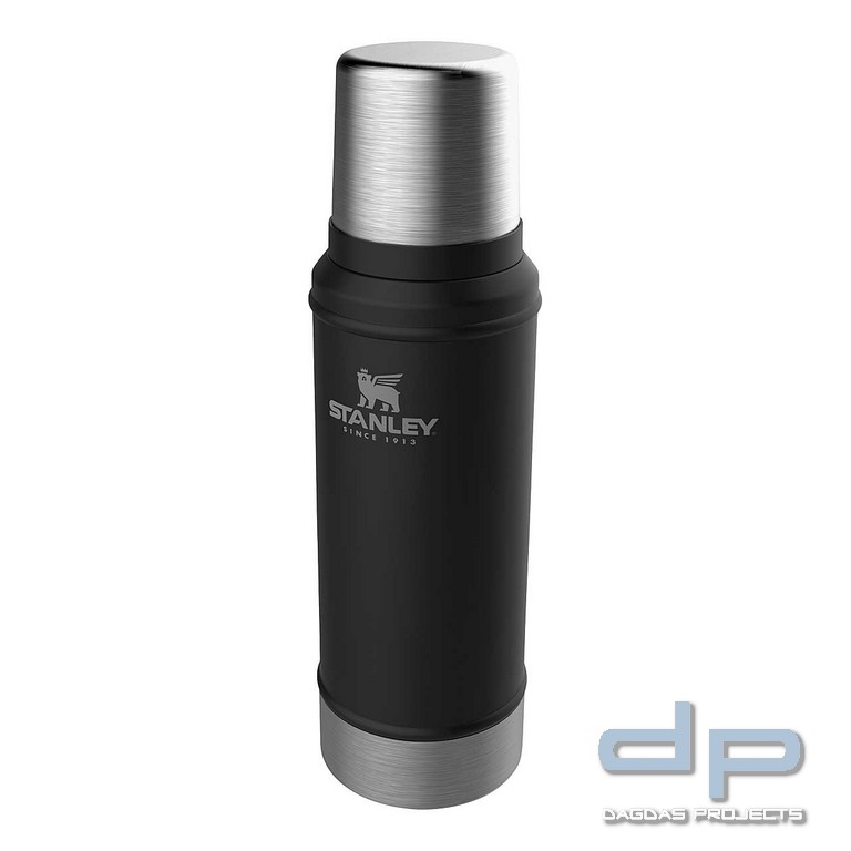 CLASSIC VAKUUM-FLASCHE 0,75 l in grün und schwarz