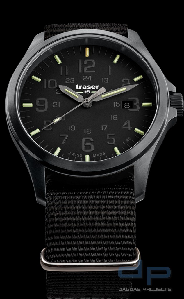 P67 OFFICER PRO BLACK, NATOBAND