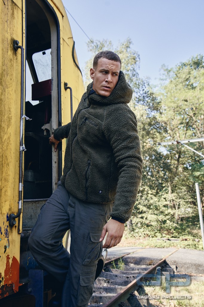 Teddyfleece Worker Jacket in verschiedenen Farben