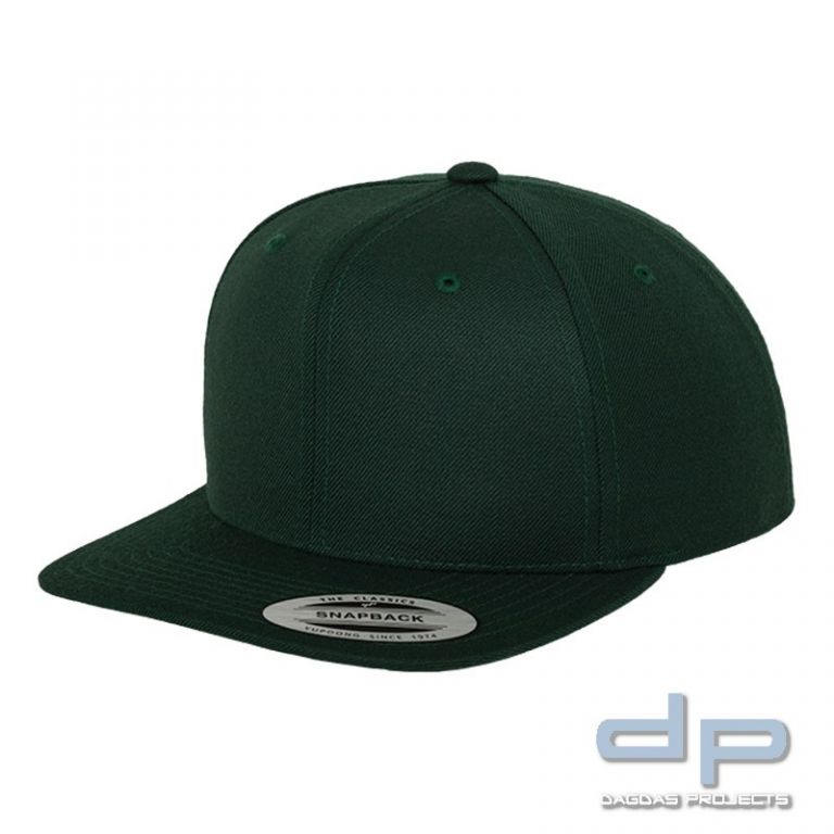 Classic Snapback Cap verschiedene Farben einfarbig