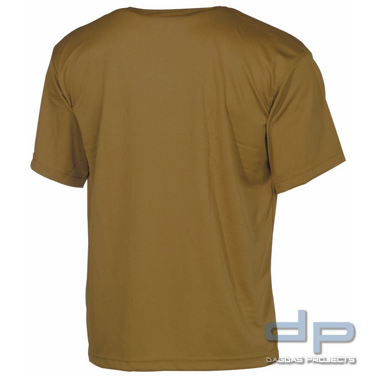 T-Shirt, "Tactical", halbarm, coyote tan