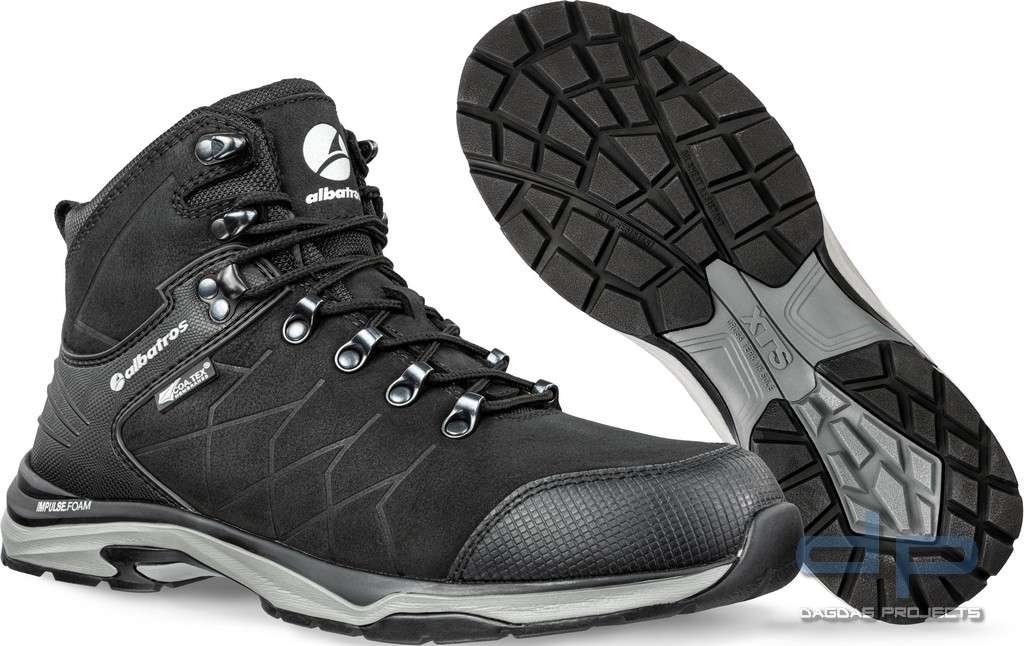 ISCHGL CTX MID O2 WR HRO SRC in Schwarz und Braun
