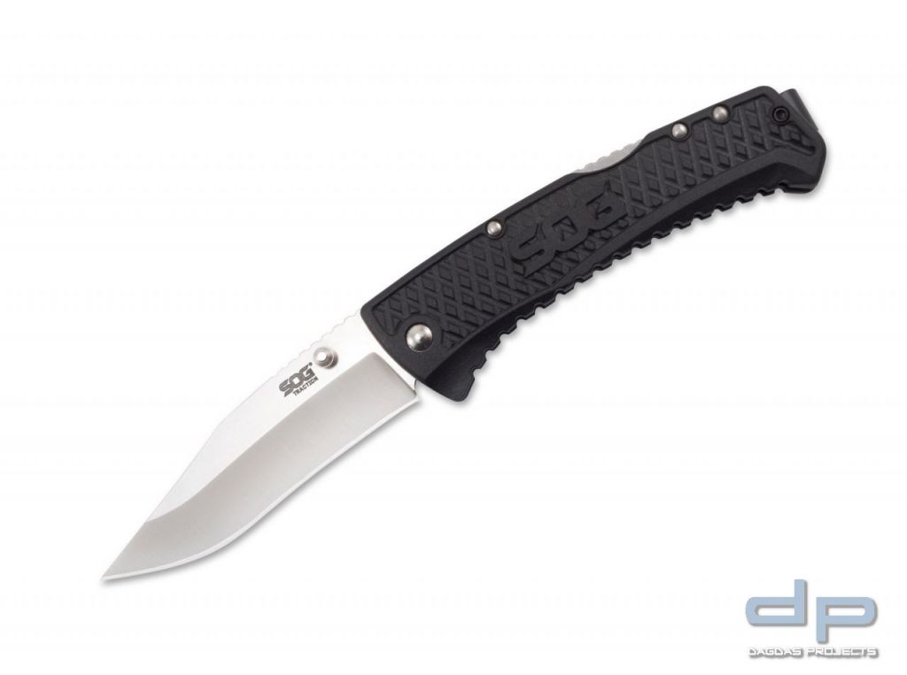 SOG Traction Taschenmesser Schwarz