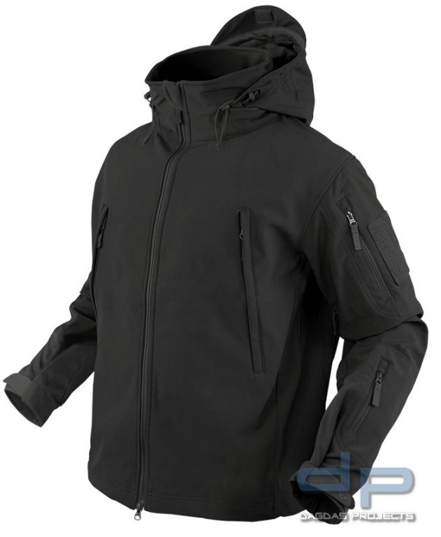 S.T. Condor Summit Softshell Jacke  Farbe Schwarz Größe XXL