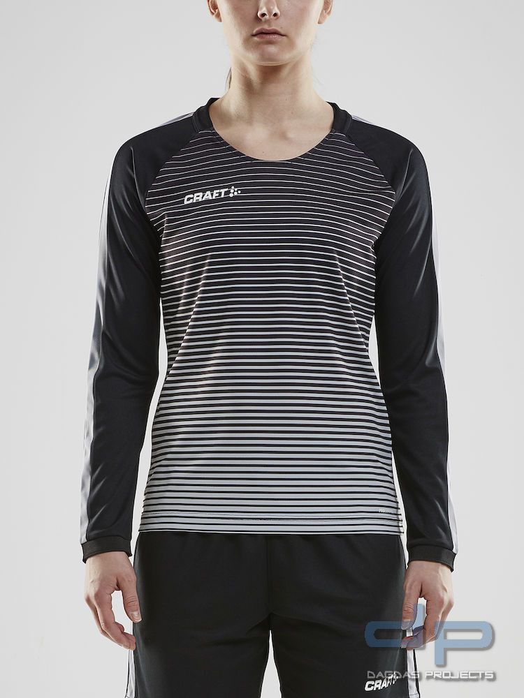 Trikot Pro Control Stripe langarm Jersey Damen in verschiedenen Farben