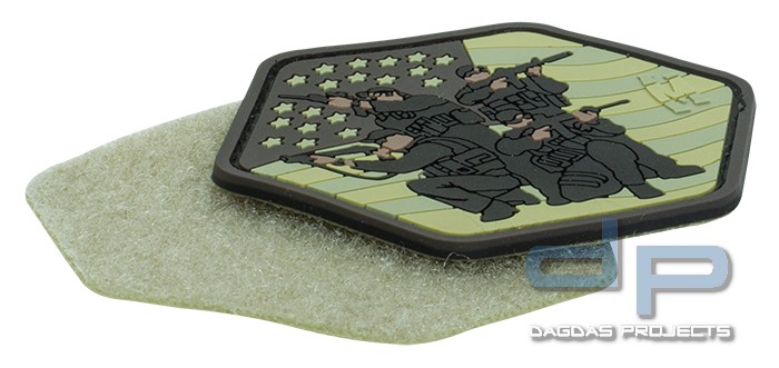 Maxpedition Rubber Patch TACTICAL TEAM Arid