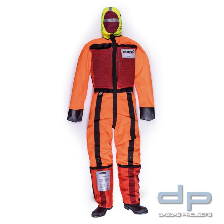 RuthLee Schutz-Overall für 40 kg Wasserrettungspuppen, orange