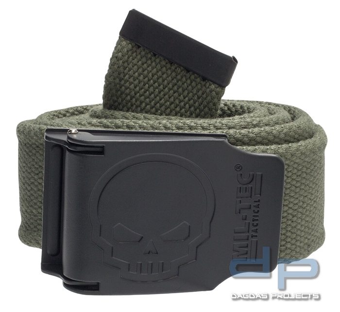 Mil-Tec Hosengürtel Skull in verschiedenen Farben