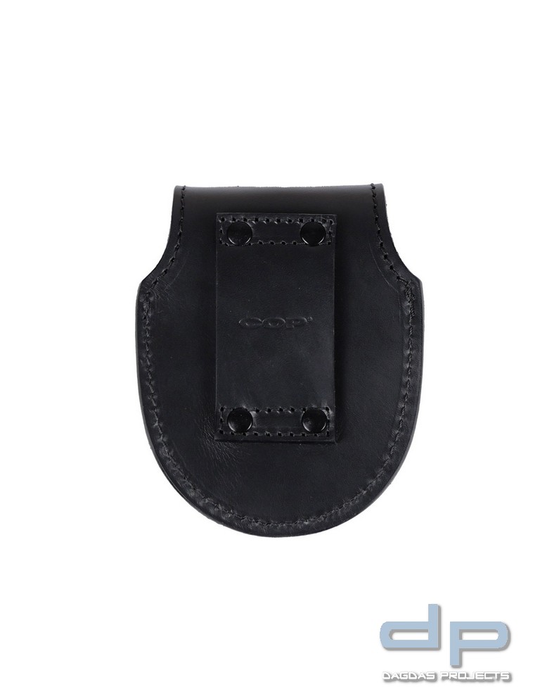 COP® 8409 geschl. Handfesselholster für Handfesseln mit Kette & Gelenk, Leder