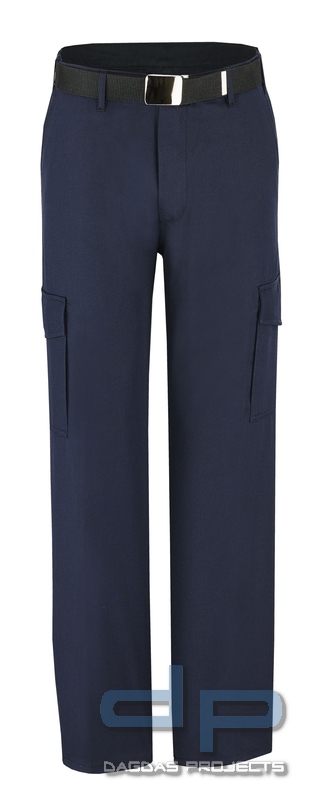 Bundhose HuPF Teil 2 dunkelblau ohne Reflexstreifen Euramid/Lenzing FR, 265 g/m²