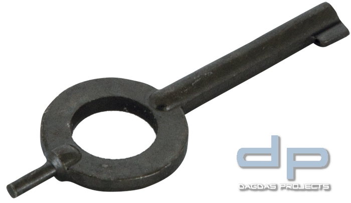 UZI Handschelle Hinged Double-Lock Schwarz