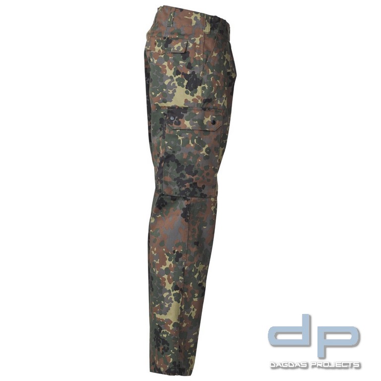 BW Feldhose, flecktarn, 5 Farben, nach original TL