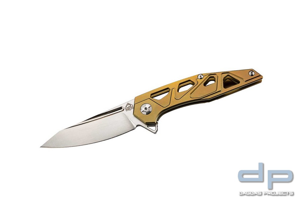 Einhandmesser Bronzefinish
