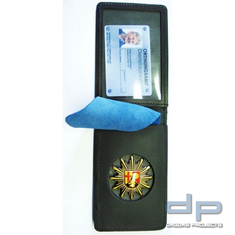 Dienstausweismappe Leder