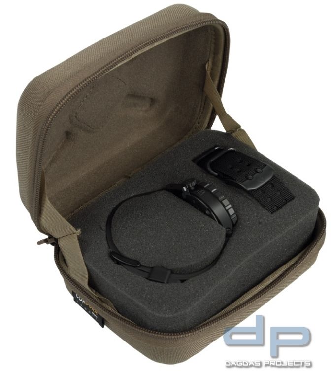 Hazard 4 Uhr Heavy Water Diver PVD-Titan Graues Zifferblatt Gelb/Grüne Leuchtpunkte