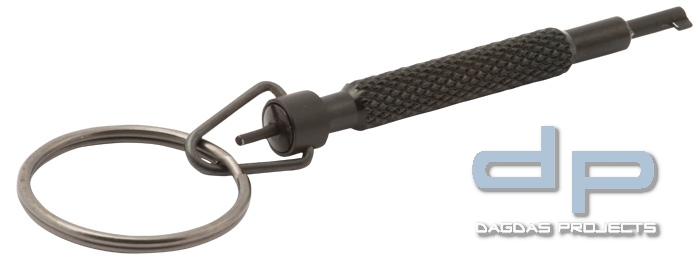 UZI Handschellenschlüssel TACTICAL Schwarz