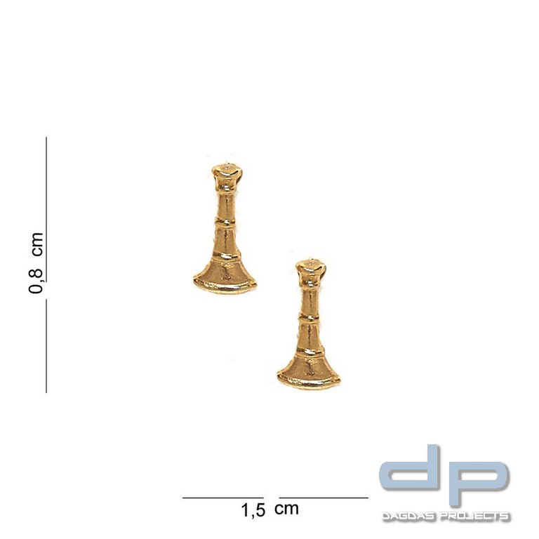 Emblem Metall Trompete