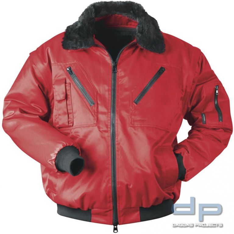 NORWAY-Pilotenjacke in Rot