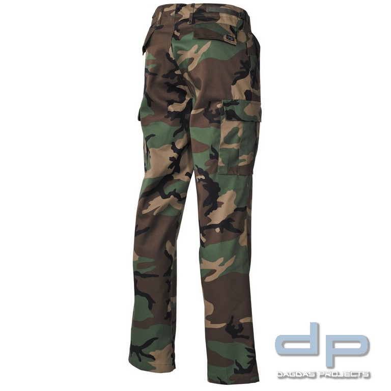 US Kampfhose, BDU, woodland