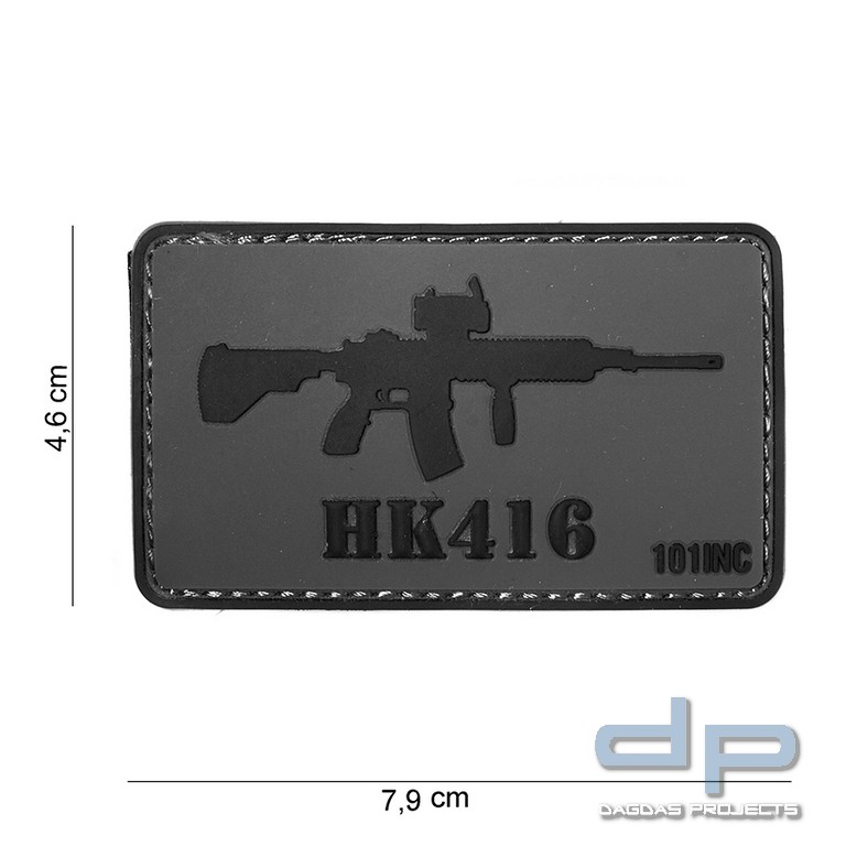 Emblem 3D PVC HK416