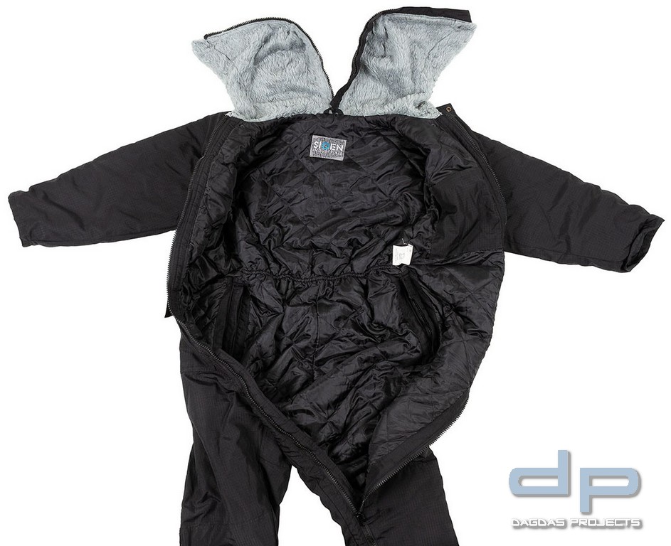 Brittischer Technikeroverall, "ECW" schwarz, Rip Stop, gebraucht