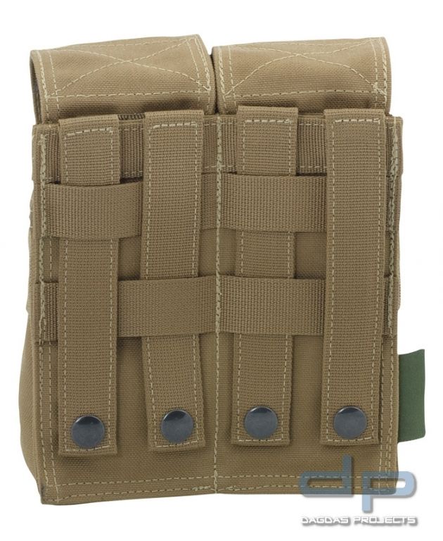Warrior Double M4 Mag Pouch Coyote