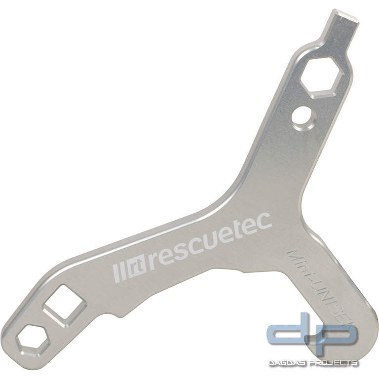 rescue-tec UNISEK Mini-Kupplungsschlüssel 2.0, Passt auf alle Kupplungsgrößen!