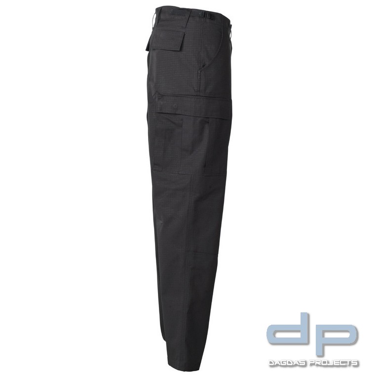 US Kampfhose, BDU, Rip Stop, schwarz