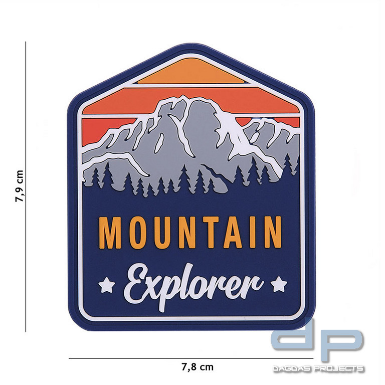Emblem 3D PVC Mountain Explorer