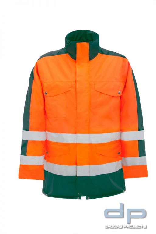 Warnjacke SPECTRA Version D warnorange/bottle