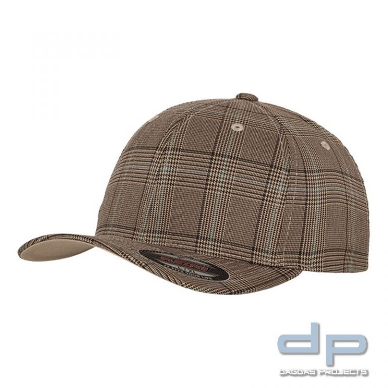 Flexfit Glen Check Cap verschiedene Farben