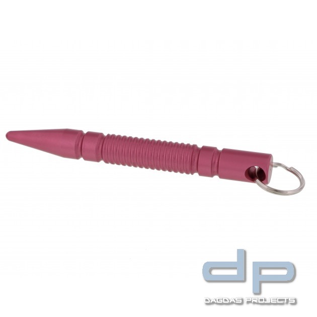 Kubotan mit Schlüsselring Rot