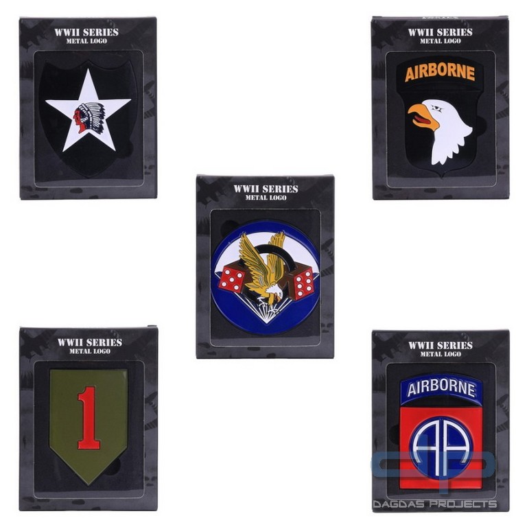 Metall logo 82nd Airborne Division