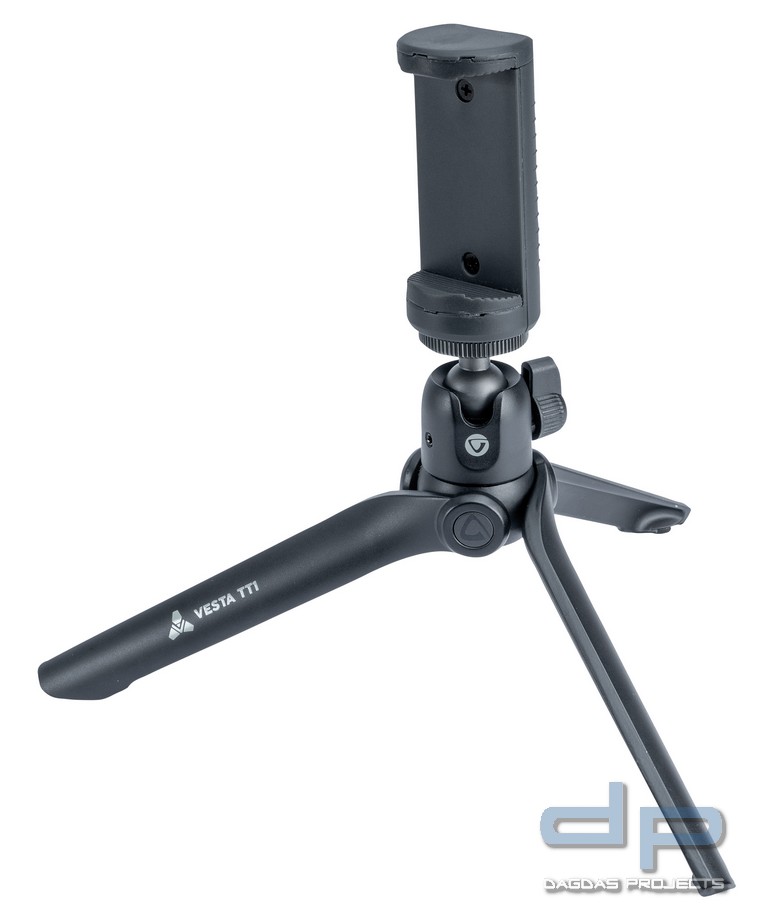 VANGUARD VESTA TT1 TISCHSTATIVSET MIT SMARTPHONE-HALTERUNG