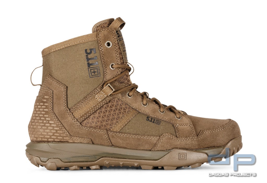 5.11® A/T 6" NON-ZIP BOOT REGULAR IN COYOTE