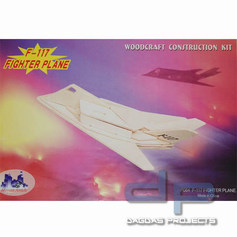 Holzbausatz F-117