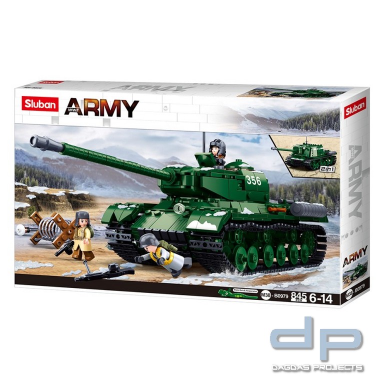 Sluban (Schlacht von Budapest)schwerer Panzer 2 in1 M38-B097