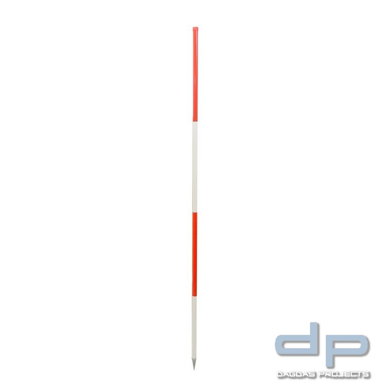 Nestle Fluchtstab zerlegbar, rot/weiß, 2,16 m