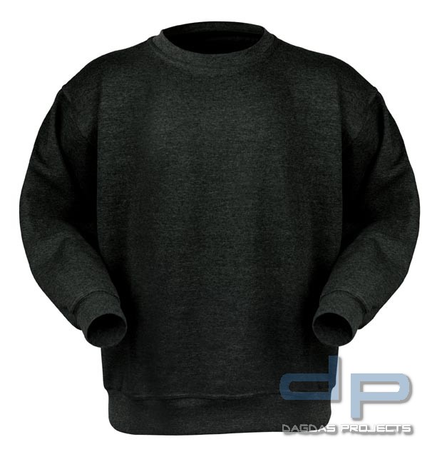 Sweat-Shirt in schwarz
