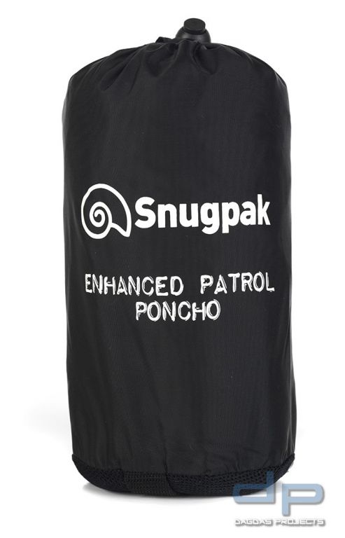 Snugpack Enhanced Patrol Poncho Schwarz