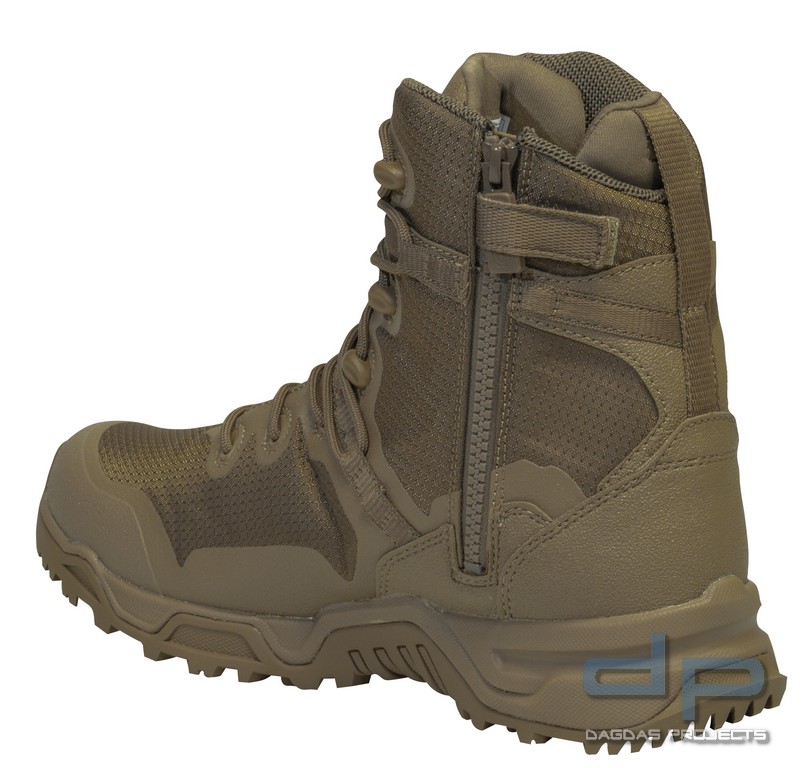 ORIGINAL S.W.A.T. ALPHA FURY 8" SIDE-ZIP EINSATZSTIEFEL in Coyote