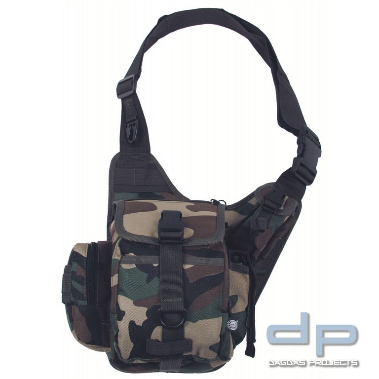 Schulter-Umhängetasche, woodland