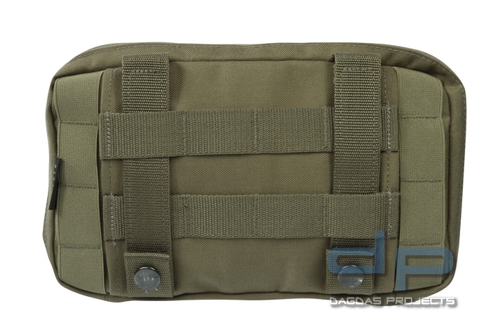 Tasmanian Tiger Leader Admin Pouch Khaki
