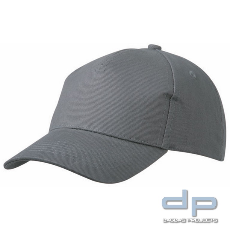 Dagdas Projetcs 5 Panel Cap heavy cotton mit Wunschdruck PHK in silber Reflex