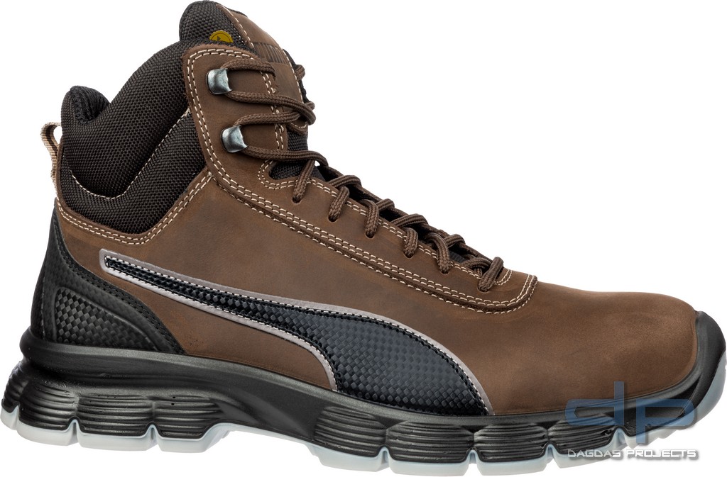 Puma Sicherheitsschuh CONDOR BROWN MID S3 ESD SRC
