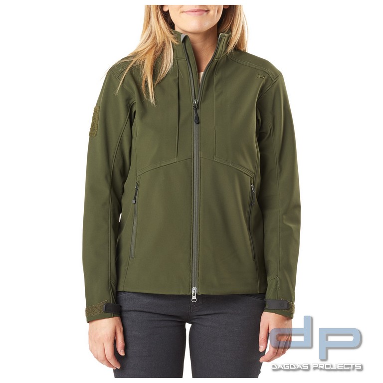 5.11 Sierra Softshell Jacket - Women's in Moss Größe: L